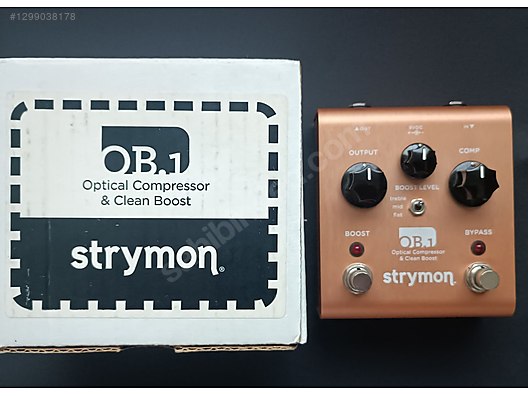 Strymon OB1. Optical Compressor Clean Boost - Efekt Pedalı ve Diğer ...