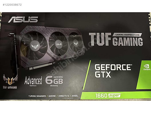 Asus Tuf Gaming Gtx 1660 Advanced ASUS TUF Gaming X3 GeForce GTX