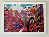 Heye Puzzle Beyaz Çerçeveli