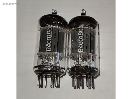 ECC83/12AX7　TELEFUNKEN　ダイヤマーク有り　マッチドペア TELEFUNKEN ECC83 (12AX7) MATCHED PAIR DIAMOND sahibinden.comda