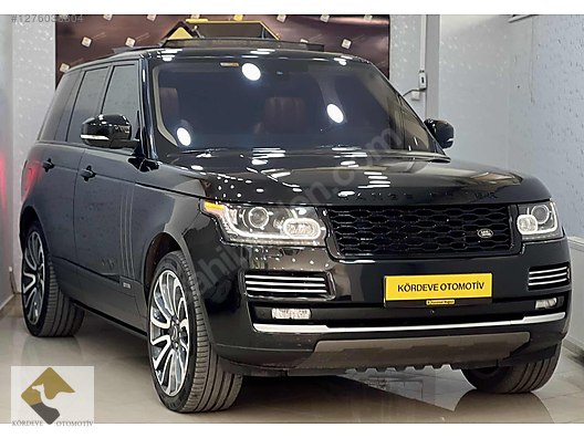 Vasıta / Arazi, SUV & Pickup / Land Rover / Range Rover / 3.0 SDV6 / Autobiography