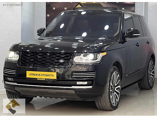Vasıta / Arazi, SUV & Pickup / Land Rover / Range Rover / 3.0 SDV6 / Autobiography