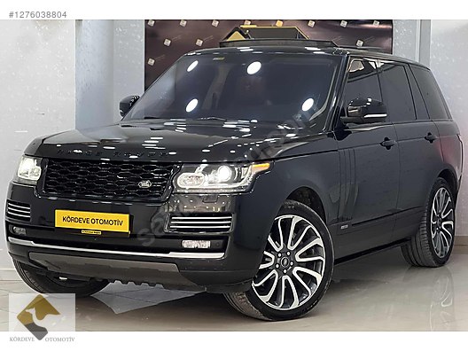 Vasıta / Arazi, SUV & Pickup / Land Rover / Range Rover / 3.0 SDV6 / Autobiography