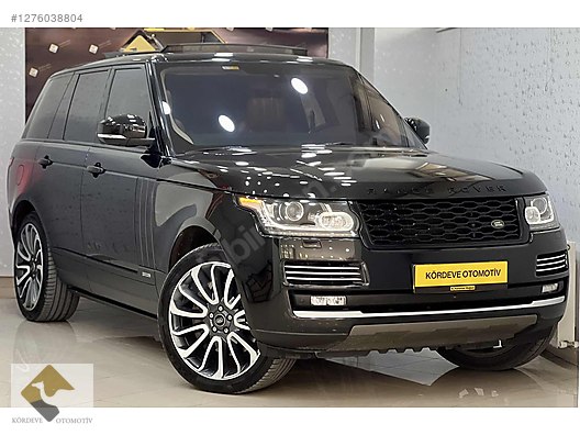 Vasıta / Arazi, SUV & Pickup / Land Rover / Range Rover / 3.0 SDV6 / Autobiography
