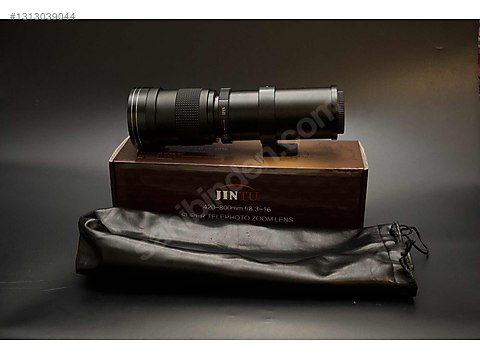 Lensler / JINTU 420-800mm f8.3-16 M42 Zoom Lens sahibinden.comda