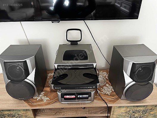 AIWA VCD/CD MÜZİK SETİ - İkinci El Aiwa Müzik Seti & Teyp