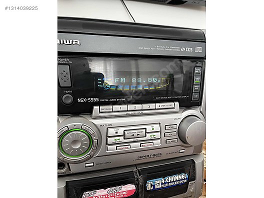 AIWA VCD/CD MÜZİK SETİ - İkinci El Aiwa Müzik Seti & Teyp
