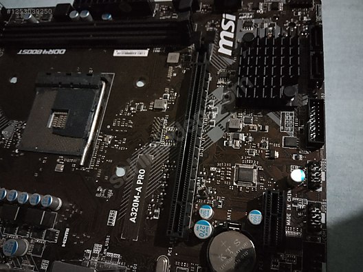 MSİ A320M-A PRO ACİKLAMAYİ OKUYUN - Anakart ve Tüm Masaüstü Bilgisayar Parçaları sahibinden.com'da