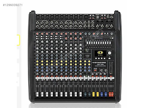Dynacord cms 1000 mk3 orijinal Zuhal müzik çıkışlı garantili