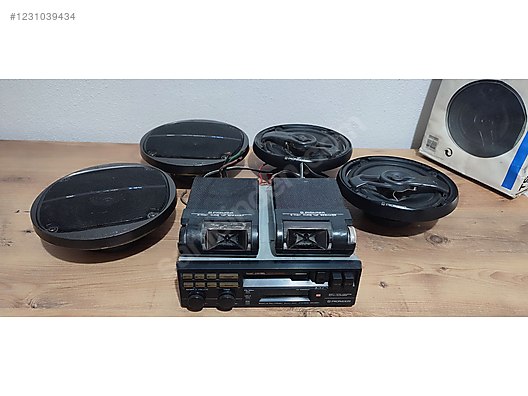 PİONEER TS-M6 , TS-E1360 , TS-1614 VE KE-1080SDK SET SATILIK on