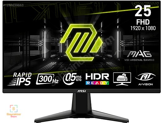 İkinci El ve Sıfır Alışveriş / Oyunculara Özel / Oyuncu Ekipmanları / Oyuncu Monitörü / Asus