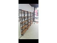 Raf kitaplık ofis butik züccaciye kozmetik mağaza işyeri vb.