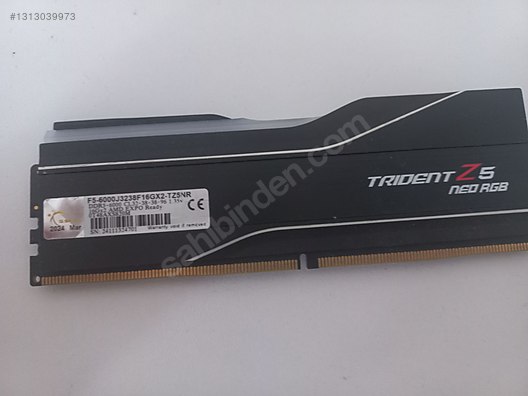 ramram様 16 Gb Ram G Skill Trident Z5 Neo RGB CL32 1.35v DDR5 Ram