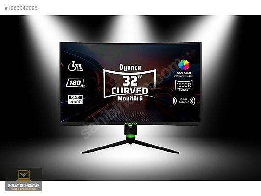 31,5 inç Monster Oyuncu Monitörü