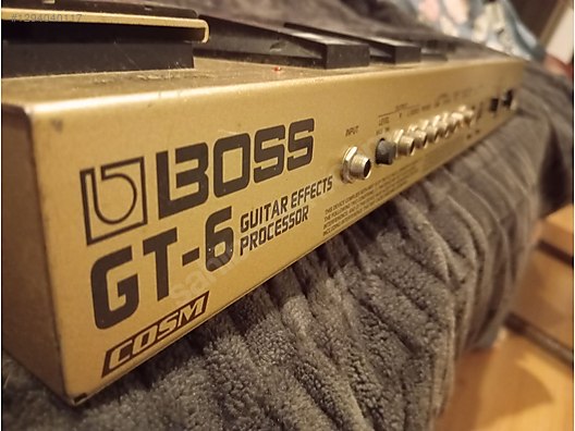 Boss gt6 prosesör - Prosesör ve Diğer Enstrüman Yan Ekipmanları