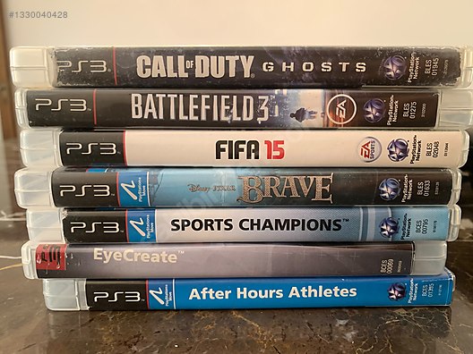 PS3 500GB TERTEMİZ AZ KULLANILDI 3 SÜPER,4KAMERALI AKTİF OYUNİLE