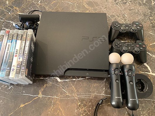 PS3 500GB TERTEMİZ AZ KULLANILDI 3 SÜPER,4KAMERALI AKTİF OYUNİLE