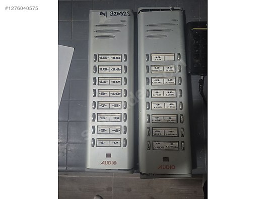 İkinci El ve Sıfır Alışveriş / Bahçe & Yapı Market / Yapı Malzemeleri / Elektrik Tesisatı / Diyafon & Zil