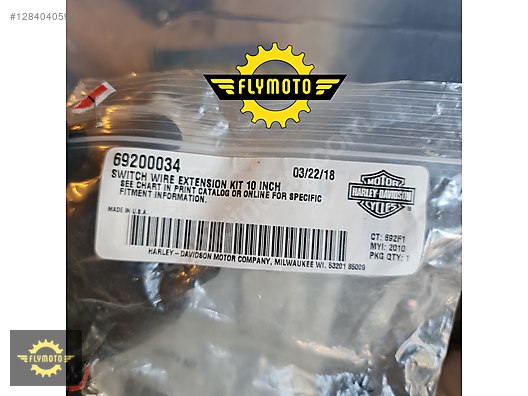 Elektrik / SOFTAIL YÜKSEK GİDON için 10 INCH KABLO UZATMA SET h-d ...