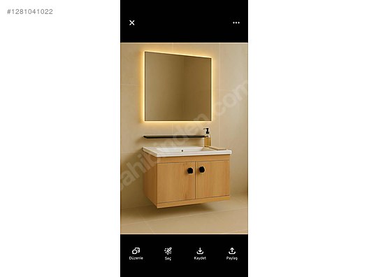 İkinci El ve Sıfır Alışveriş / Bahçe & Yapı Market / Yapı Malzemeleri / Banyo & Mutfak / Banyo Dolabı