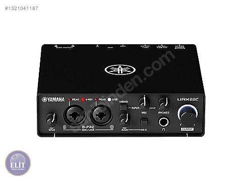 Yamaha URX22C 2 Kanal 32-bit USB-C Ses Kartı sahibinden.comda