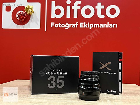 Lensler / Fujinon XF 35mm F2 R WR Siyah - Sıfırdan Farksız