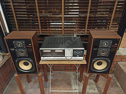 JVC Receiver Amfi - JVC JR-S301 Amfi, SP-X440 Hoparlör Takımı