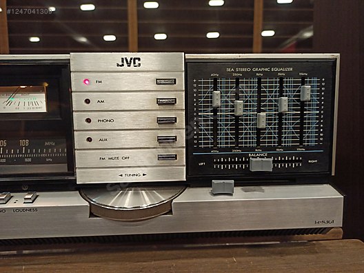 Transistör Çıkışlı JVC Receiver Amfi