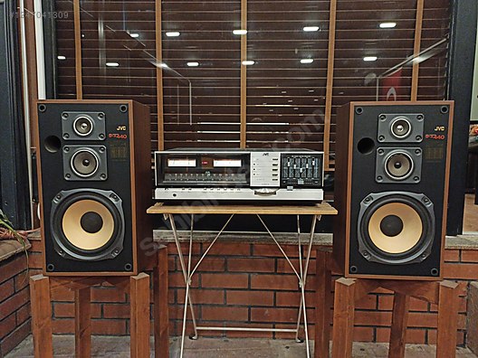 JVC Receiver Amfi - JVC JR-S301 Amfi, SP-X440 Hoparlör Takımı