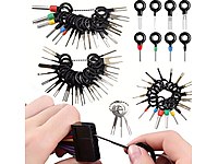 41 adet oto terminali temizleme tel fiş konnektör cıkarıcı #1253041666