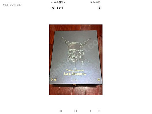 Hot Toys Captain Jack Sparrow Pirates Of The Caribbean DX06