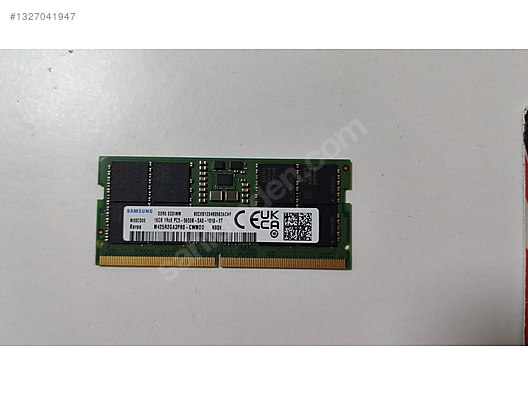 Samsung 16GB DDR5 5600MHz Notebook RAM sahibinden.comda - 1327041947