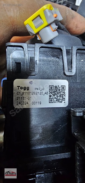 Togg T10X Airbag Sargısı