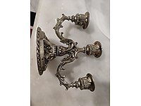 3 kollu antika şamdan