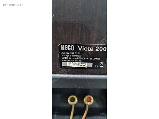 Heco Victa 200 - İkinci El Heco Raf Tipi Hoparlör fiyatları Heco Victa 200 - İkinci El Heco Raf Tipi Hoparlör fiyatları
