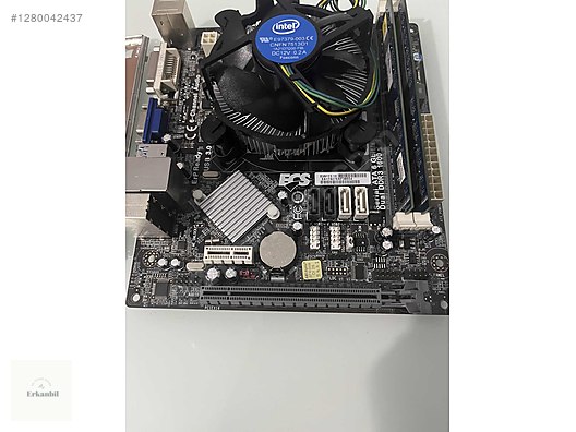 ECS H81H3-M4/İ5-4460/8 GB DDR3/FAN - Anakart ve Tüm Masaüstü Bilgisayar Parçaları sahibinden.com'da