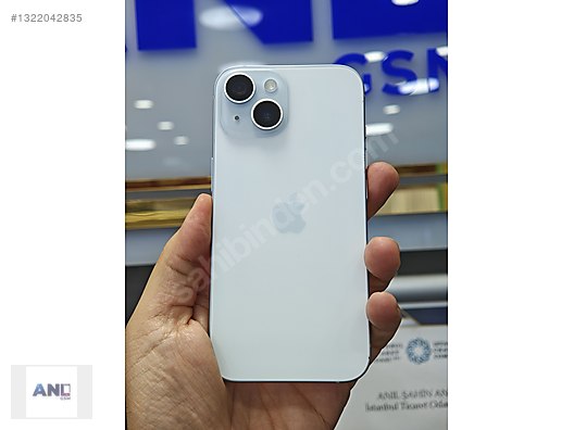 Apple / iPhone 15 / ANL GSM iPhone 15 128GB FİZİKİ ÇİFT SİM 16AY