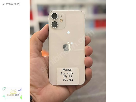 Resim Apple iPhone 12 Mini İkinci El TR | 64 GB | Beyaz 