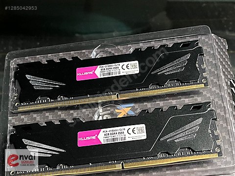 Kllisre DDR4 2666 Mhz 16 Gb (8+8 Gb)Çift Ram - SIFIR KUTUSUNDA