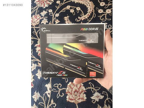 2dsupremete GSKİLL TRİDENT Z5 NEO RGB 2X16GB 6000MHZ CL36 EXPO DDR5 RAM