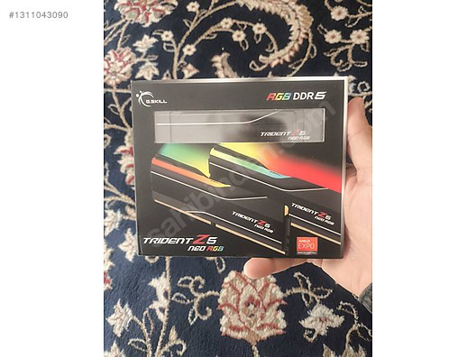 GSKİLL TRİDENT Z5 NEO RGB 2X16GB 6000MHZ CL36 EXPO DDR5 RAM
