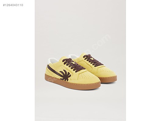 Palm Angels New Palpm 1 Suede Ocher Yellow - Brown - Erkek Günlük