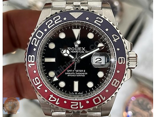 Rolex Rolex GMT Master II Pepsi Jubilee 126710BLRO 3285 Makine