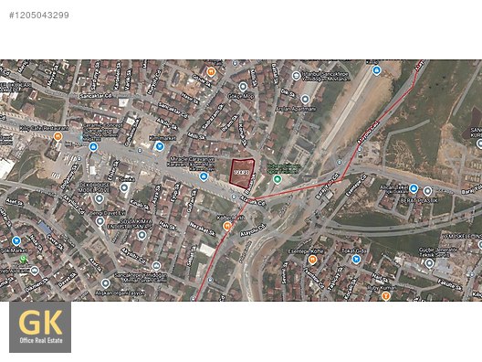 Sancaktepe Yenidoğan Atatürk Cad. Üzerinde Kiralık Ticari Arsa! #1205043299