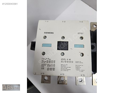 Siemens 3TF57 KONTAKTÖR - Sigorta ve Yapı Malzemeleri sahibinden.com'da ...