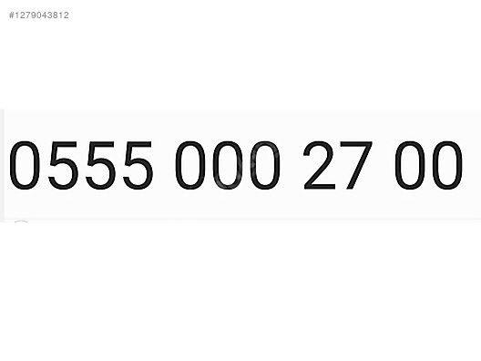 İkinci El ve Sıfır Alışveriş / Cep Telefonu & Aksesuar / Numara / Türk Telekom