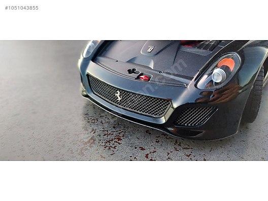 1/18 HOT WHEELS ELITE FERRARI 599 GTO BLACK LIMITED EDITION on
