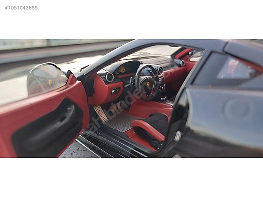 1/18 HOT WHEELS ELITE FERRARI 599 GTO BLACK LIMITED EDITION on