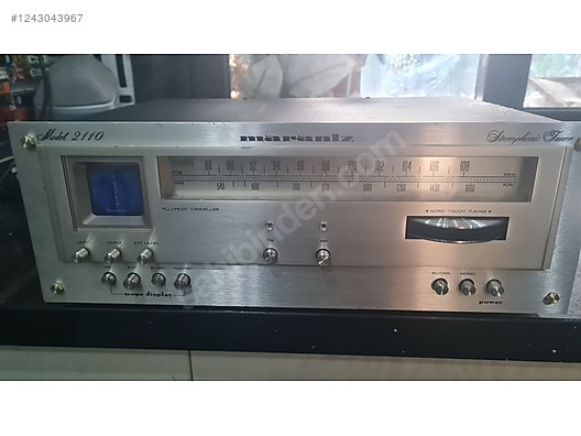 Marantz Analog Tuner - Marantz Model 2110 osiloskoplu radyo