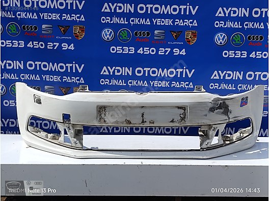 VOLKSWAGEN POLO 2012-2016 ÖN TAMPON OEM 6R0807221 - İlan ve